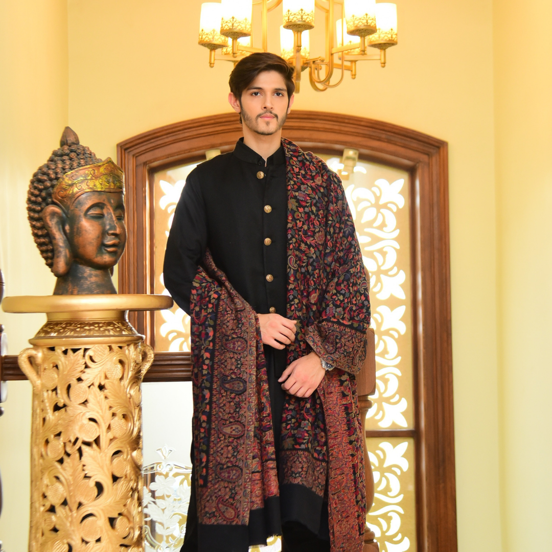 Pashtush Mens Kaani Shawl