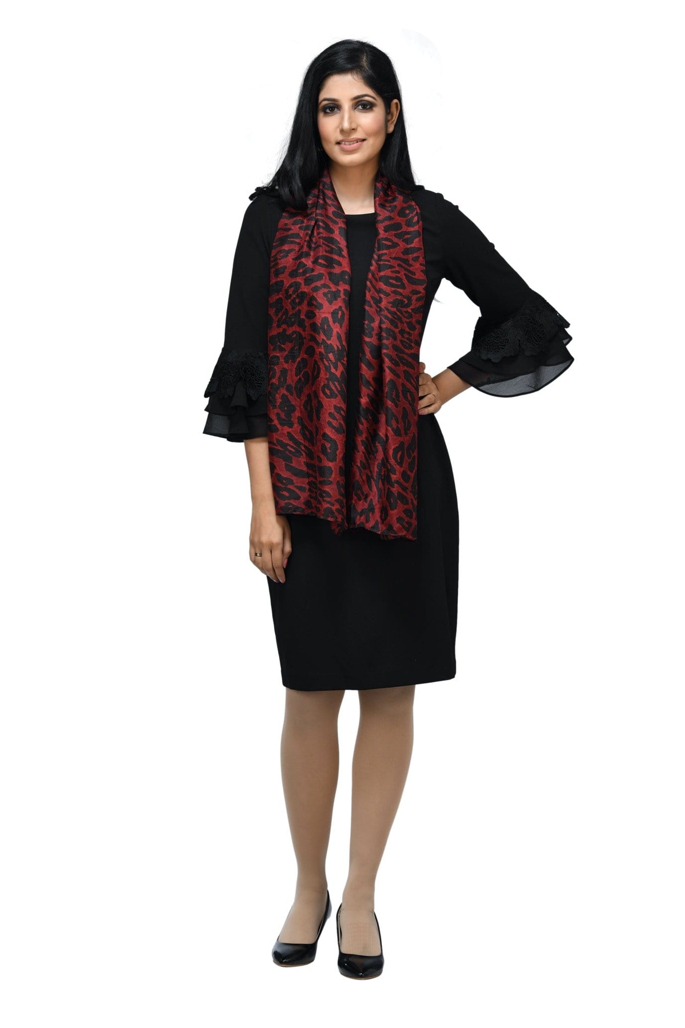 Pashwool Womens Pure Silk Scarf, Extra Soft And Lightweight, With Anim   Pashtush Global