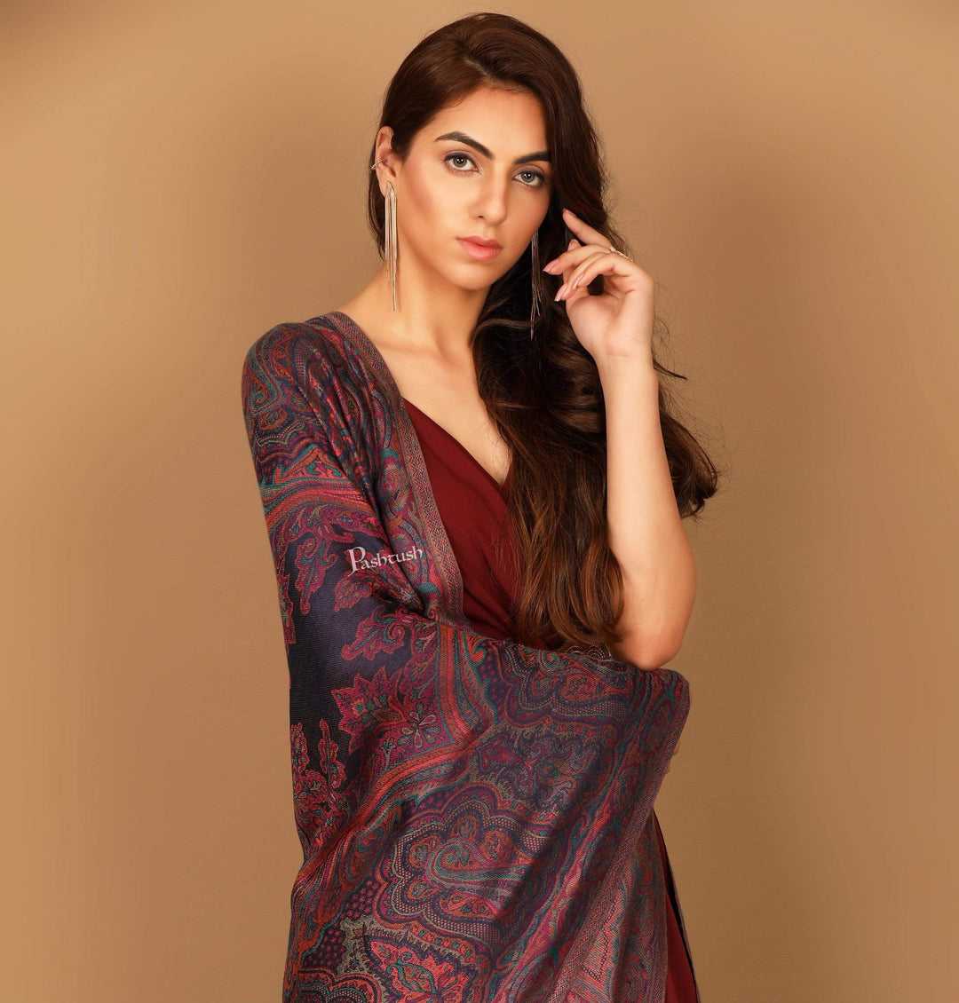 Pashtush India Gift Pack Pashtush Gift Set of Bamboo Scarf with Phool Oudh Incense Sticks, Premium Gift Box Packaging