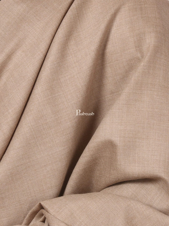 Pashtush India Gift Pack Pashtush His And Her Gift Set of Mens 100% Pure Wool Lohi and Womens Jacquard Palla Shawl, Premium Gift Box Packaging, Beige and Black