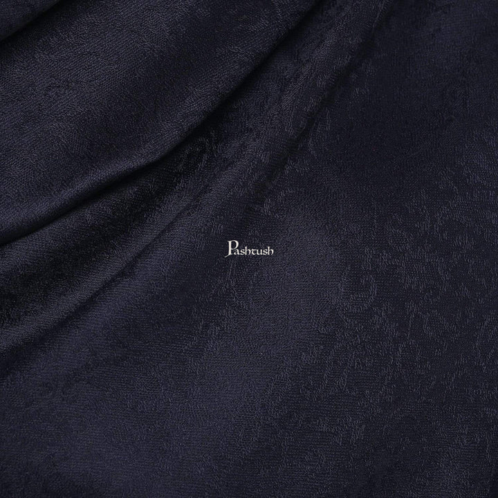 Pashtush India Gift Pack Pashtush His And Her Gift Set Of Self and Bamboo Printed Stoles With Premium Gift Box Packaging, Navy Blue and Multi color