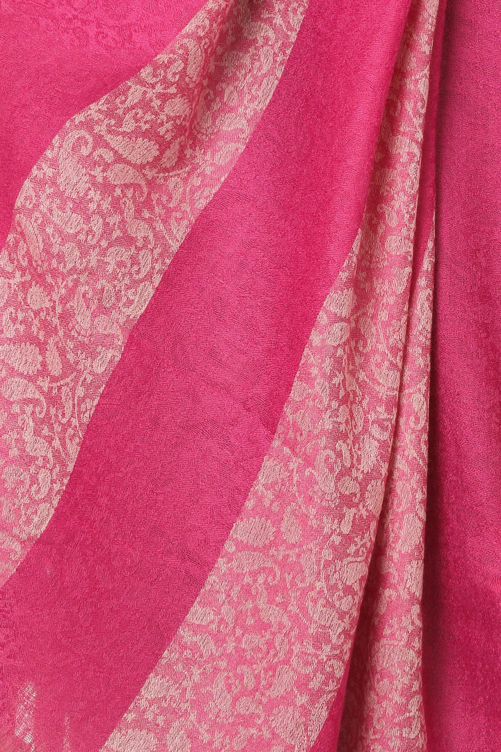 Pashtush India Gift Pack Pashtush His And Her Gift Set Of Striped Design Stoles With Premium Gift Box Packaging, Navy Blue and Pink