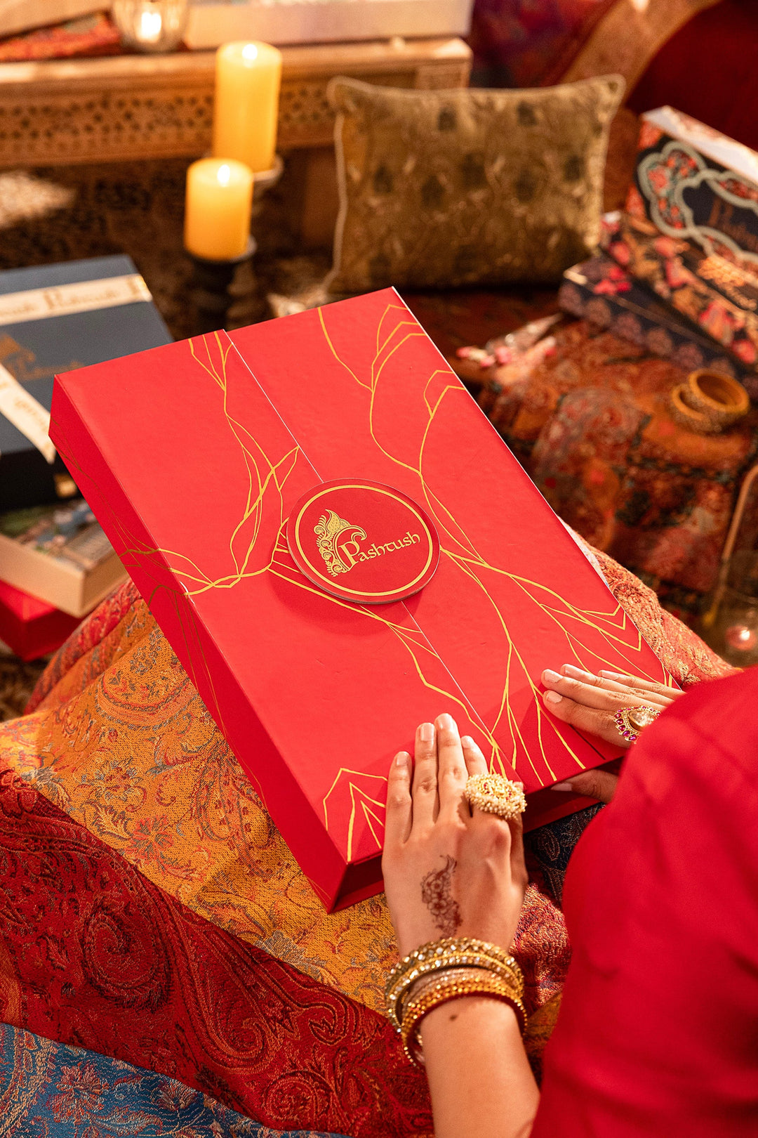 Pashtush India Box Pashtush His and Her Premium Large Box (Box Only)