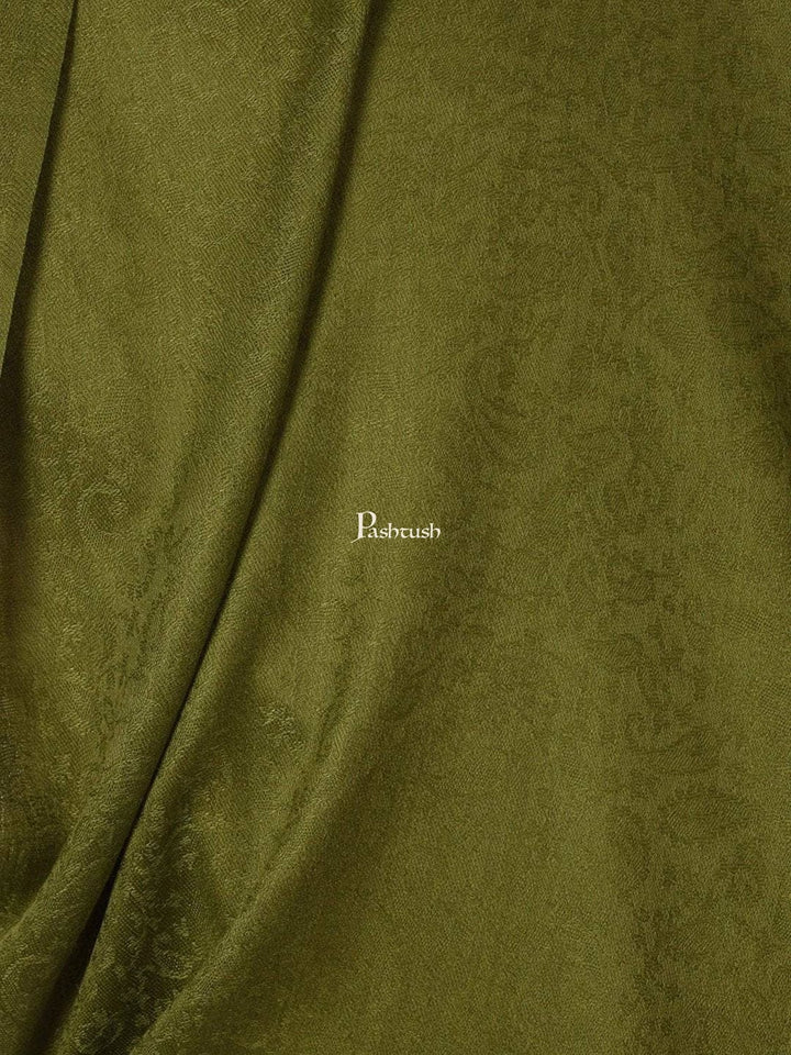 Pashtush India Gift Pack Pashtush His And Her Set Of Fine Wool Stoles, Premium Gift Box Packaging, Emerald Green