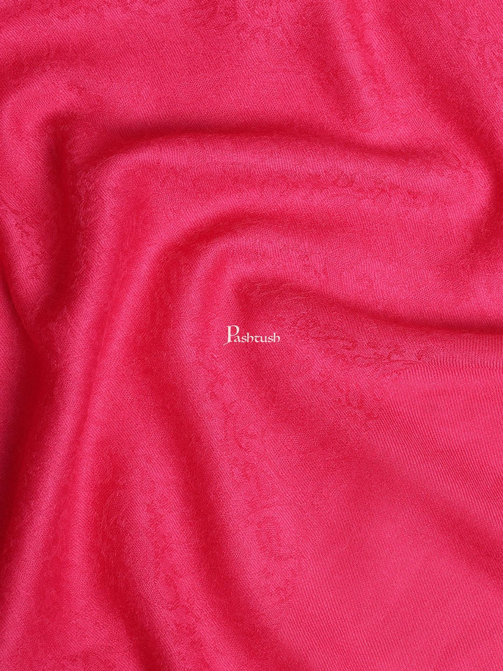 Pashtush India Gift Pack Pashtush His And Her Set Of Fine Wool Stoles, Premium Gift Box Packaging, Maroon and Neo Pink