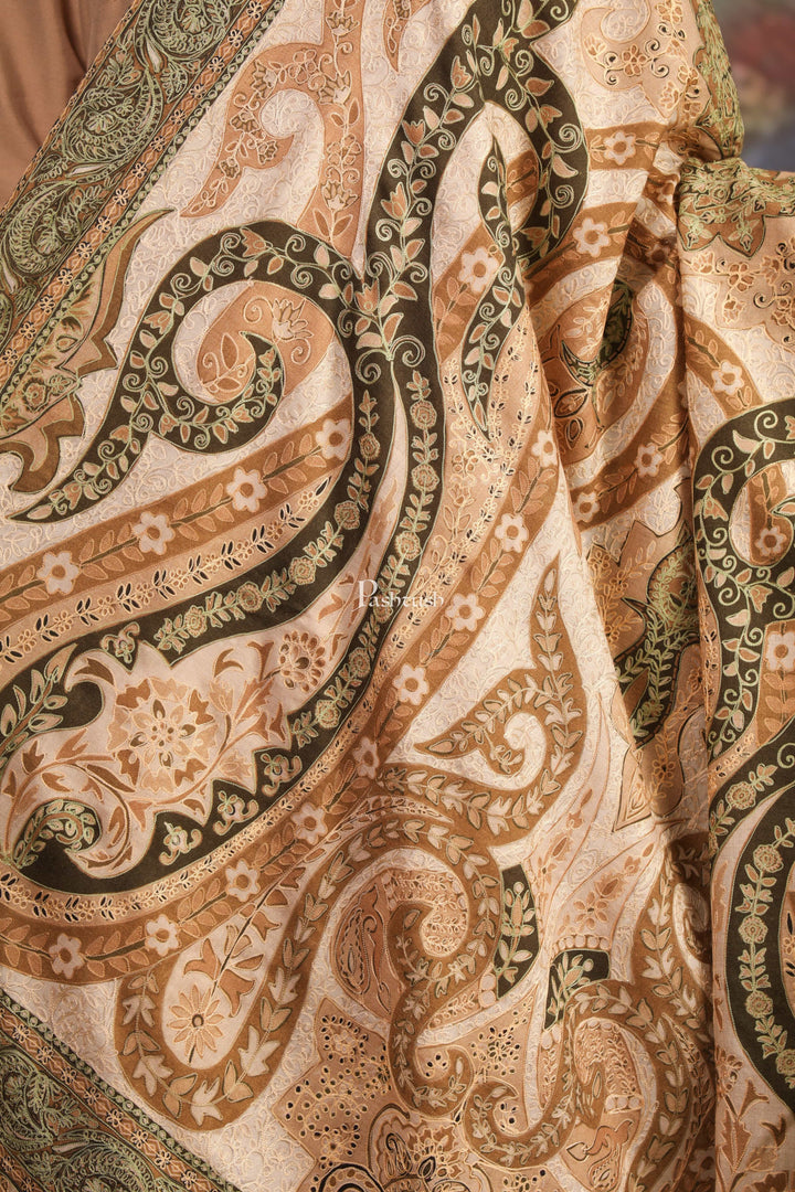 Pashtush India Gift Pack Pashtush His And Her Set Of Mens Fine Wool Palla Shawl and Womens Kalamkari Shawl, Premium Gift Box Packaging, Black and Multicolour