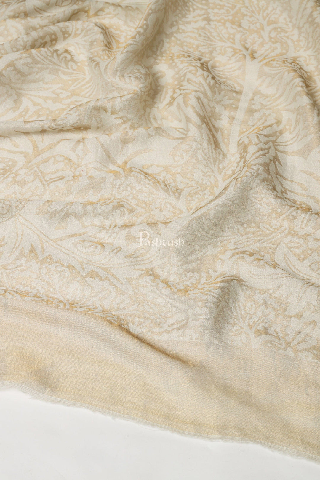 Pashtush India Gift Pack Pashtush His And Her Set Of Twilight Checkered Stole and Paisley Weave Shawl With Premium Gift Box Packaging, Black and Ivory