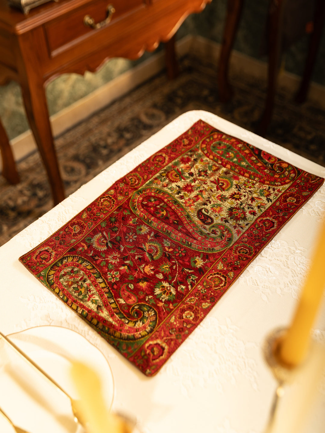 Pashtush India Gift Pack Pashtush Luxury Table Mats, Twilight Collection, Multicolour