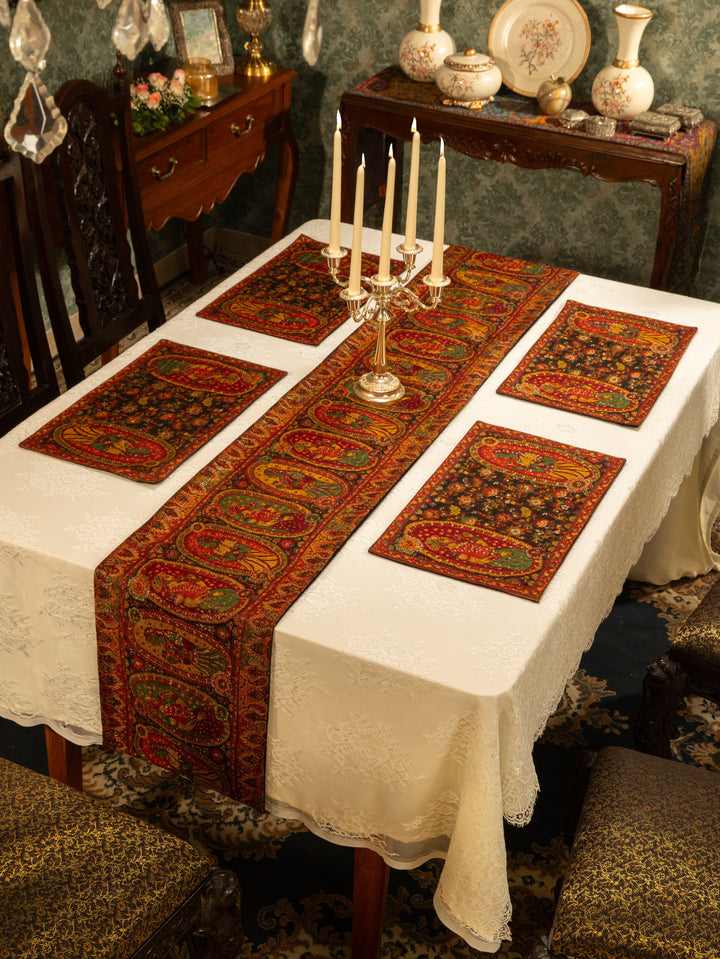 Pashtush India Gift Pack Pashtush Luxury Table Mats, Twilight Collection, Multicolour