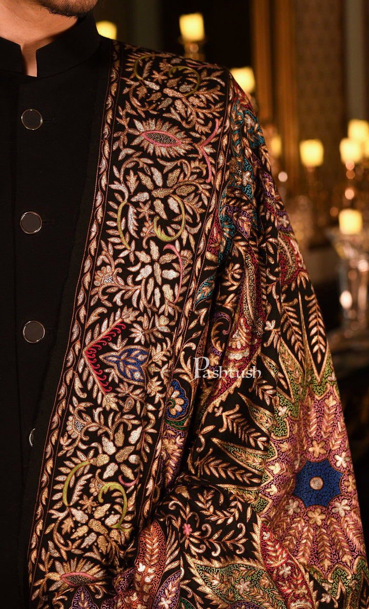 Pashtush India Mens Shawls Gents Shawl Pashtush Men&