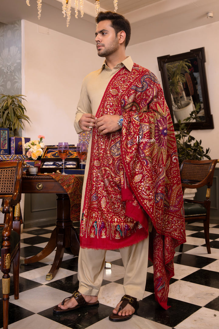Pashtush India Mens Shawls Gents Shawl Pashtush Men&