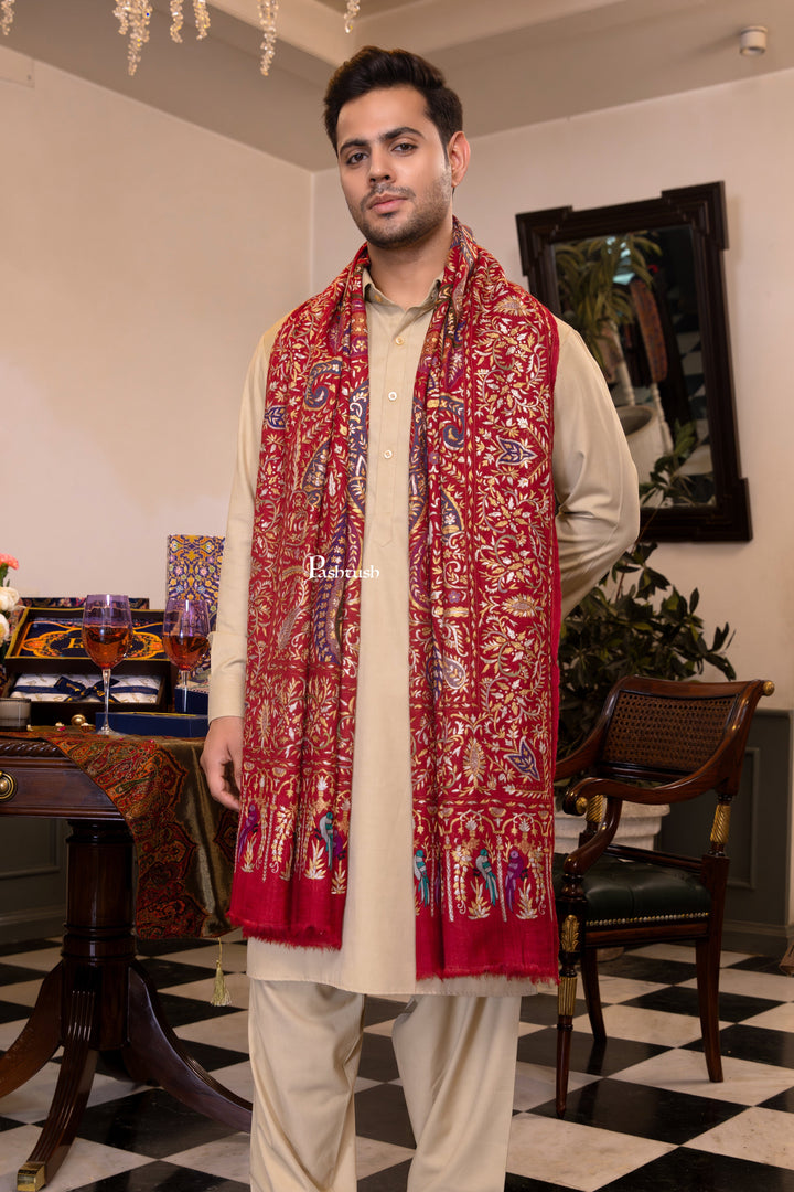 Pashtush India Mens Shawls Gents Shawl Pashtush Men&