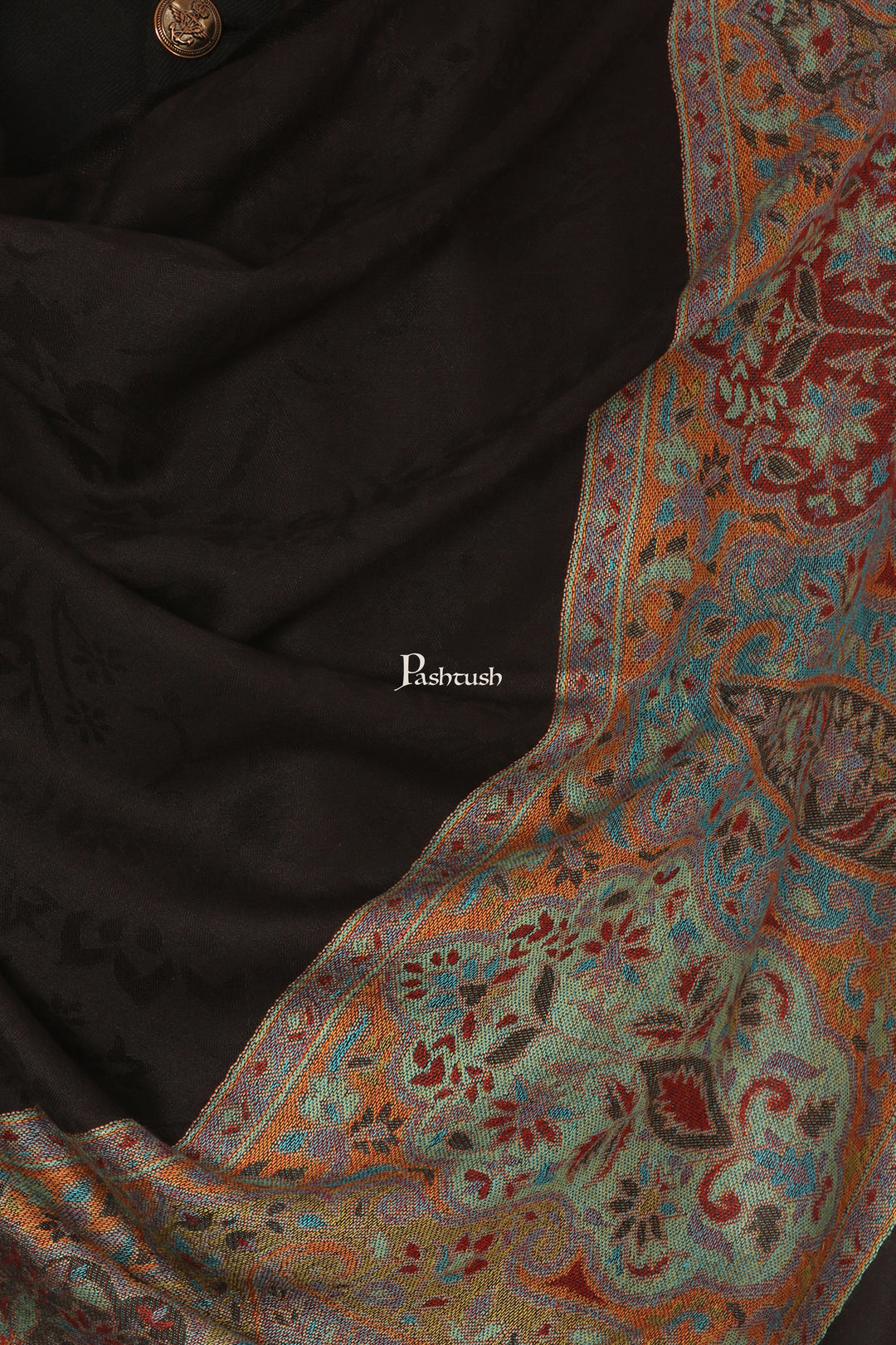Pashtush India Mens Scarves Stoles and Mufflers Pashtush Mens Bamboo Scarf Stole, Extra Soft