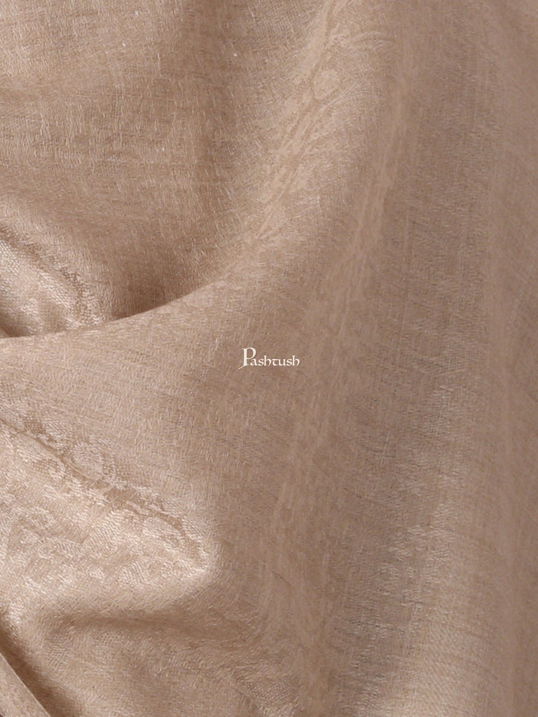 Pashtush India Mens Scarves Stoles and Mufflers Pashtush Mens Fine Wool Jacquard Scarf (Sahara)