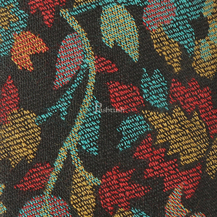 Pashtush India Mens Neckties Ties for Men Pashtush mens Fine Wool tie, Jacquard Woven design, Multicolour