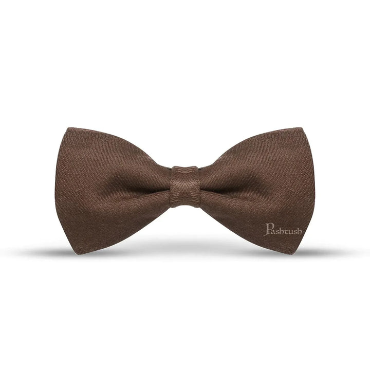 Pashtush India Bow Pashtush Mens Luxury Pre-Tied Bow Tie,Brown