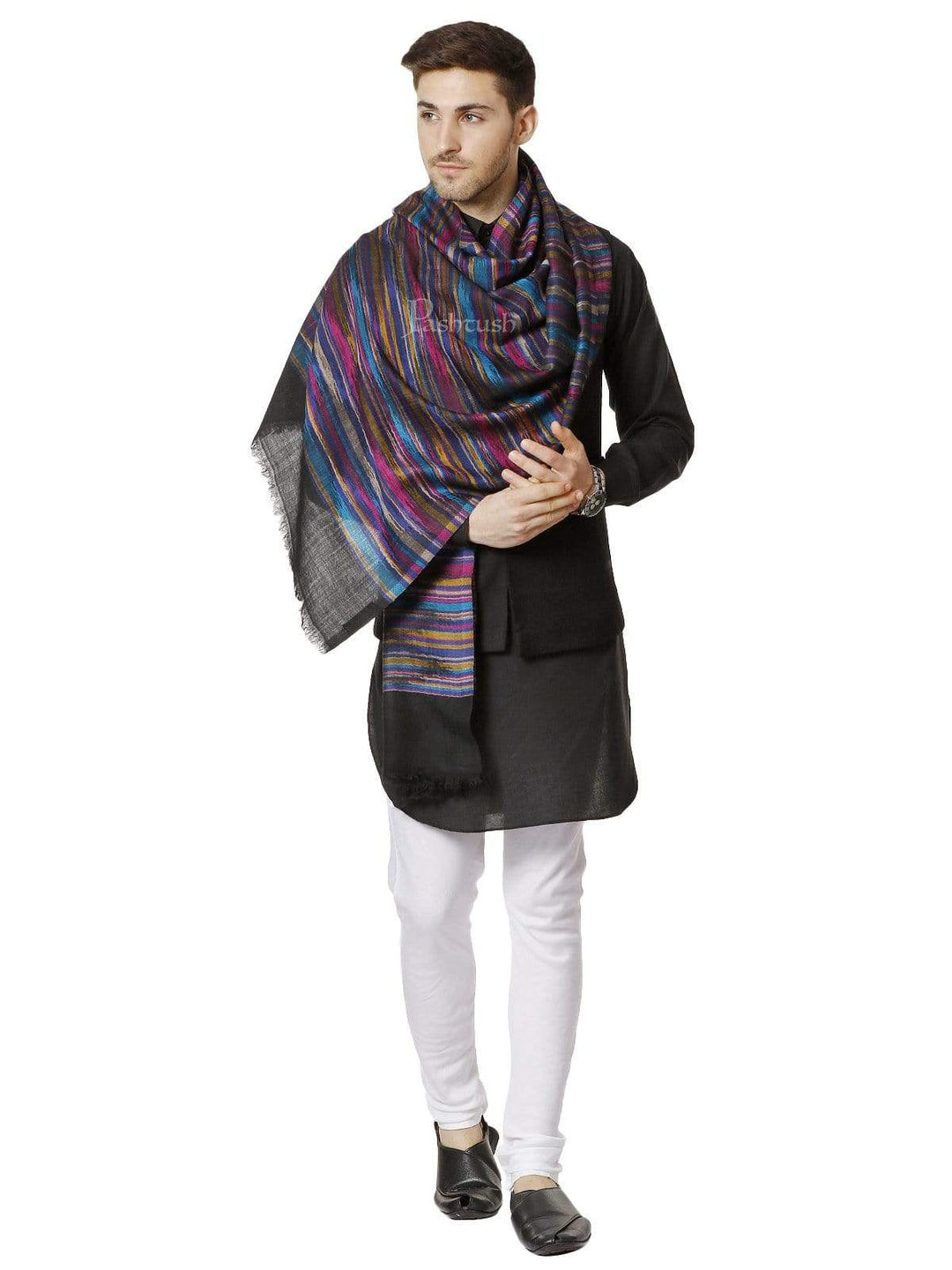 Pashtush India 0 Pashtush Mens Stole