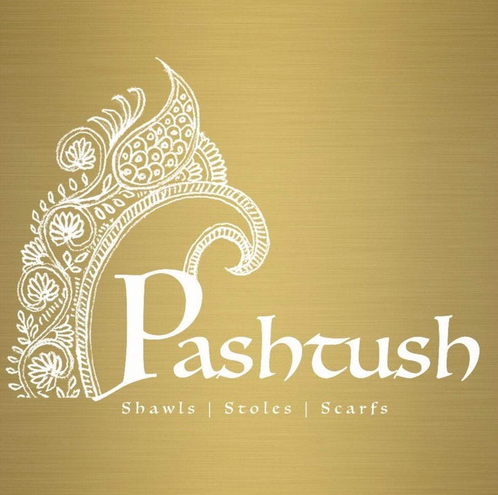 Pashtush Mens Super Fine Ring Shawl, Full Size - Dark Beige