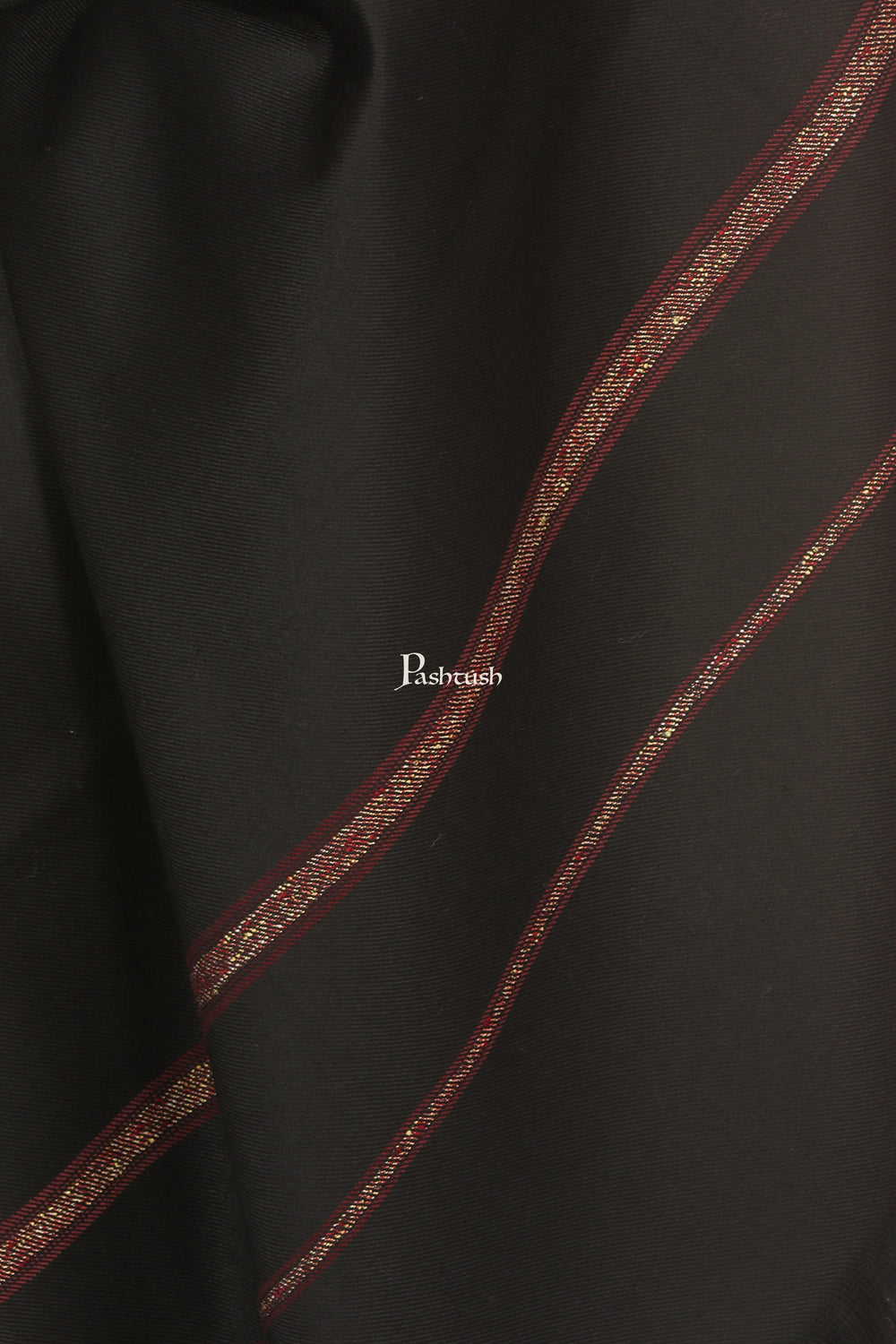 Pashtush Womens Fine Soft Bamboo Stole, Shikaardar Print Design