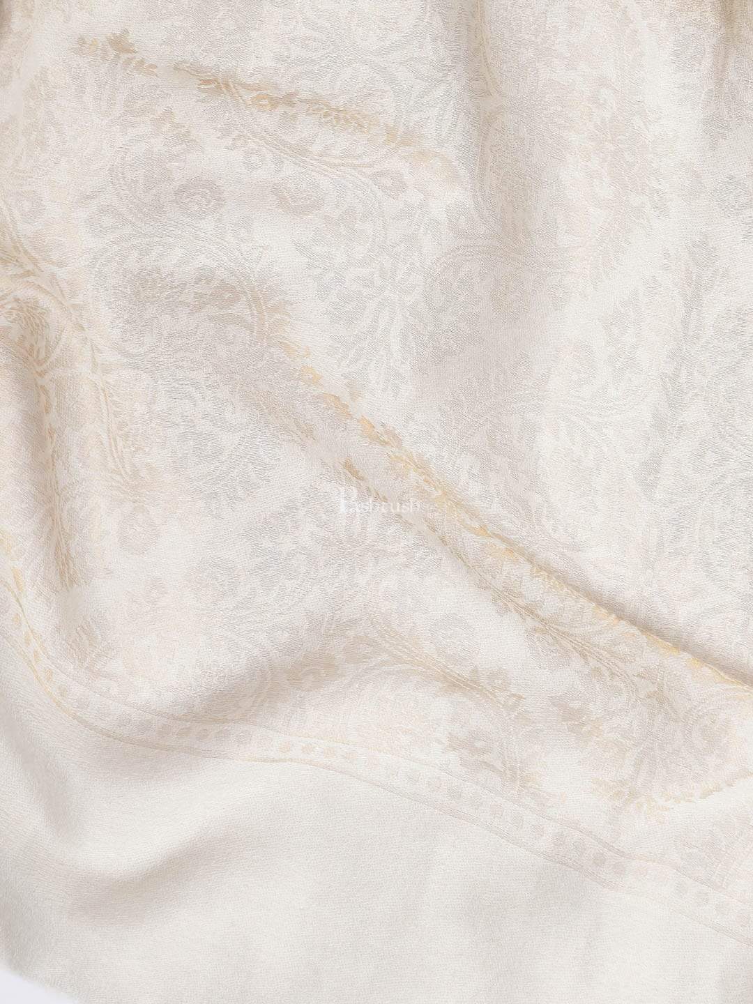 Pashtush India 70x200 Pashtush Mens Twilight Collection, Jacquard Stole, With Metallic Thread Weave, Fine Wool