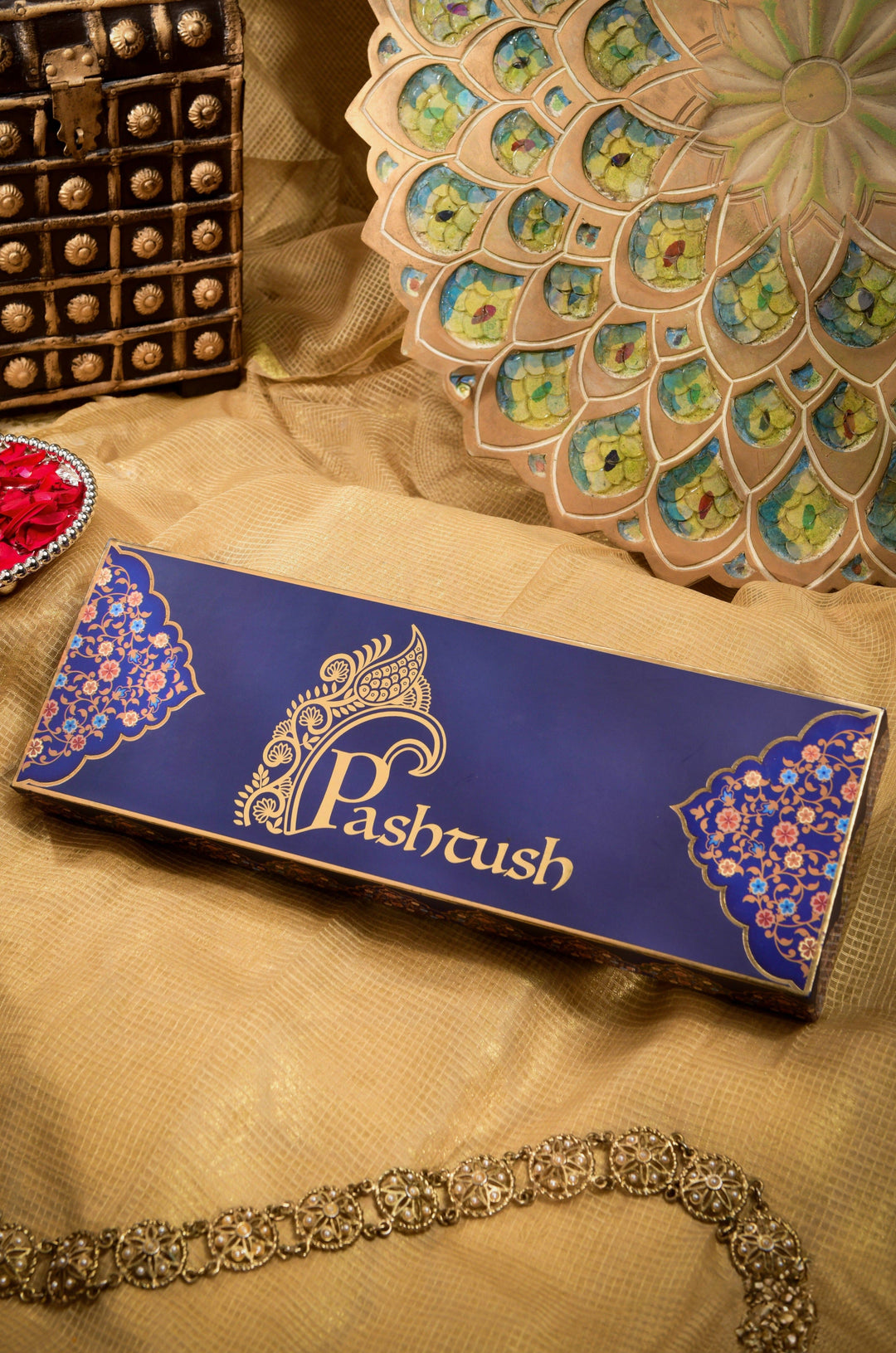 Pashtush India Box Pashtush Multi-Coloured Premium Box ( Box Only )