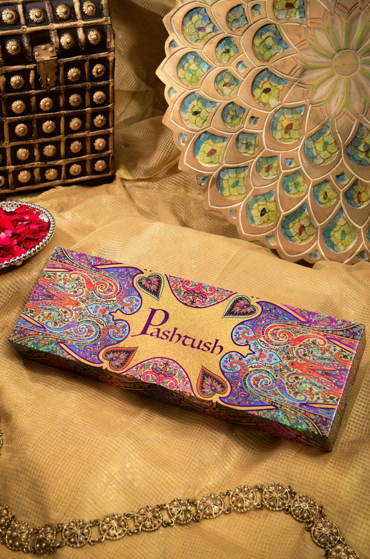 Pashtush India Box Pashtush Multicoloured Box packaging (Box Only)