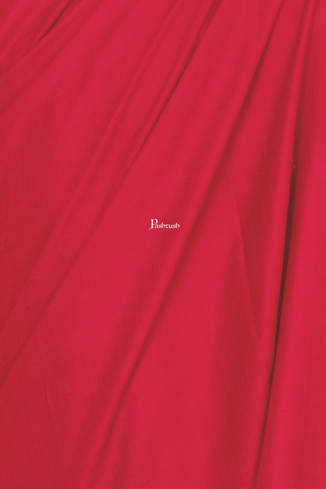 Pashtush India Mens Shawls Gents Shawl Pashtush Royal And Classy Fine Wool Mens Stole, Red