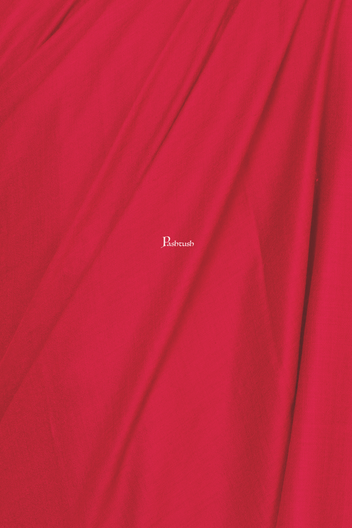 Pashtush India Mens Shawls Gents Shawl Pashtush Royal And Classy Fine Wool Mens Stole, Red