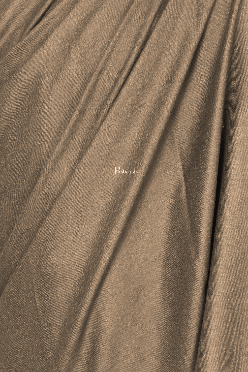Pashtush India Mens Shawls Gents Shawl Pashtush Royal And Classy Fine Wool Mens Stole, Taupe
