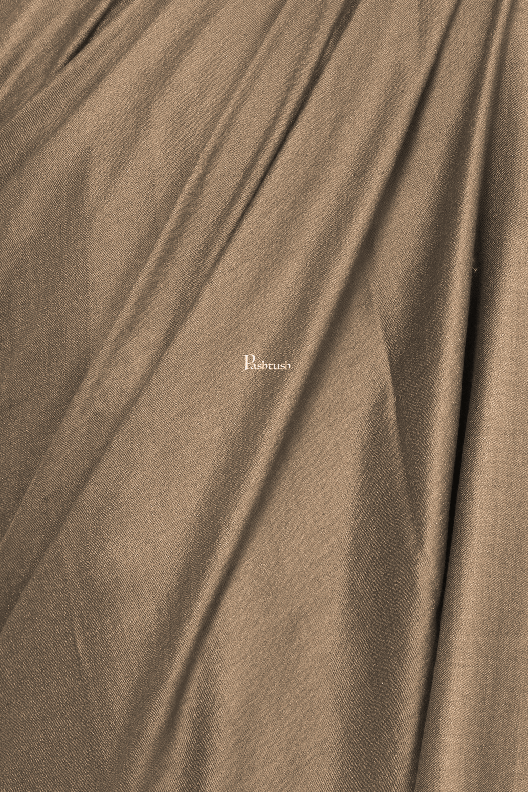 Pashtush India Mens Shawls Gents Shawl Pashtush Royal And Classy Fine Wool Mens Stole, Taupe