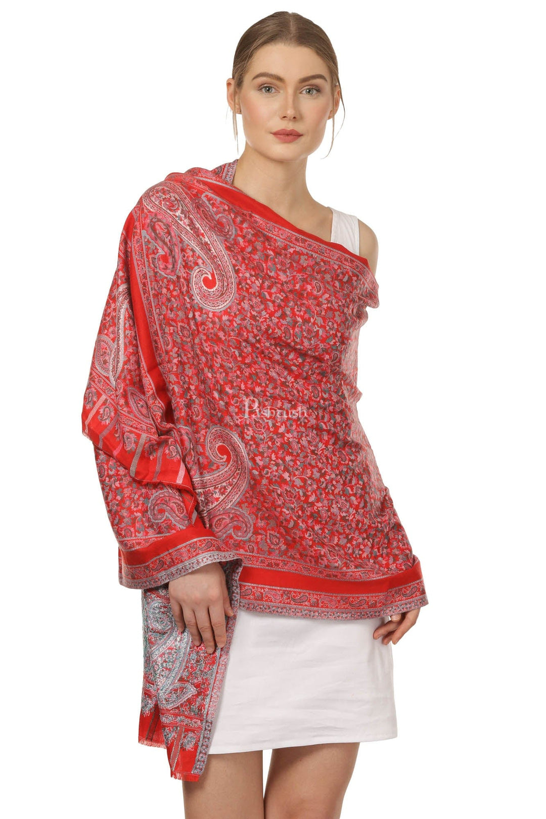 Pashtush India Womens Stoles and Scarves Scarf Pashtush Women&