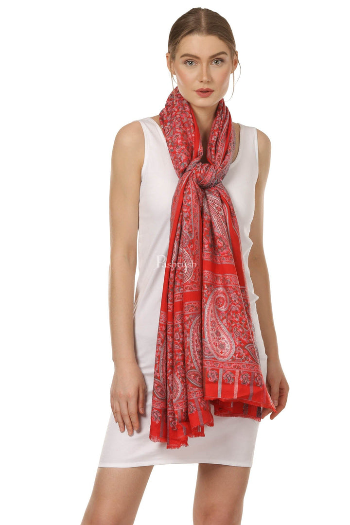 Pashtush India Womens Stoles and Scarves Scarf Pashtush Women&