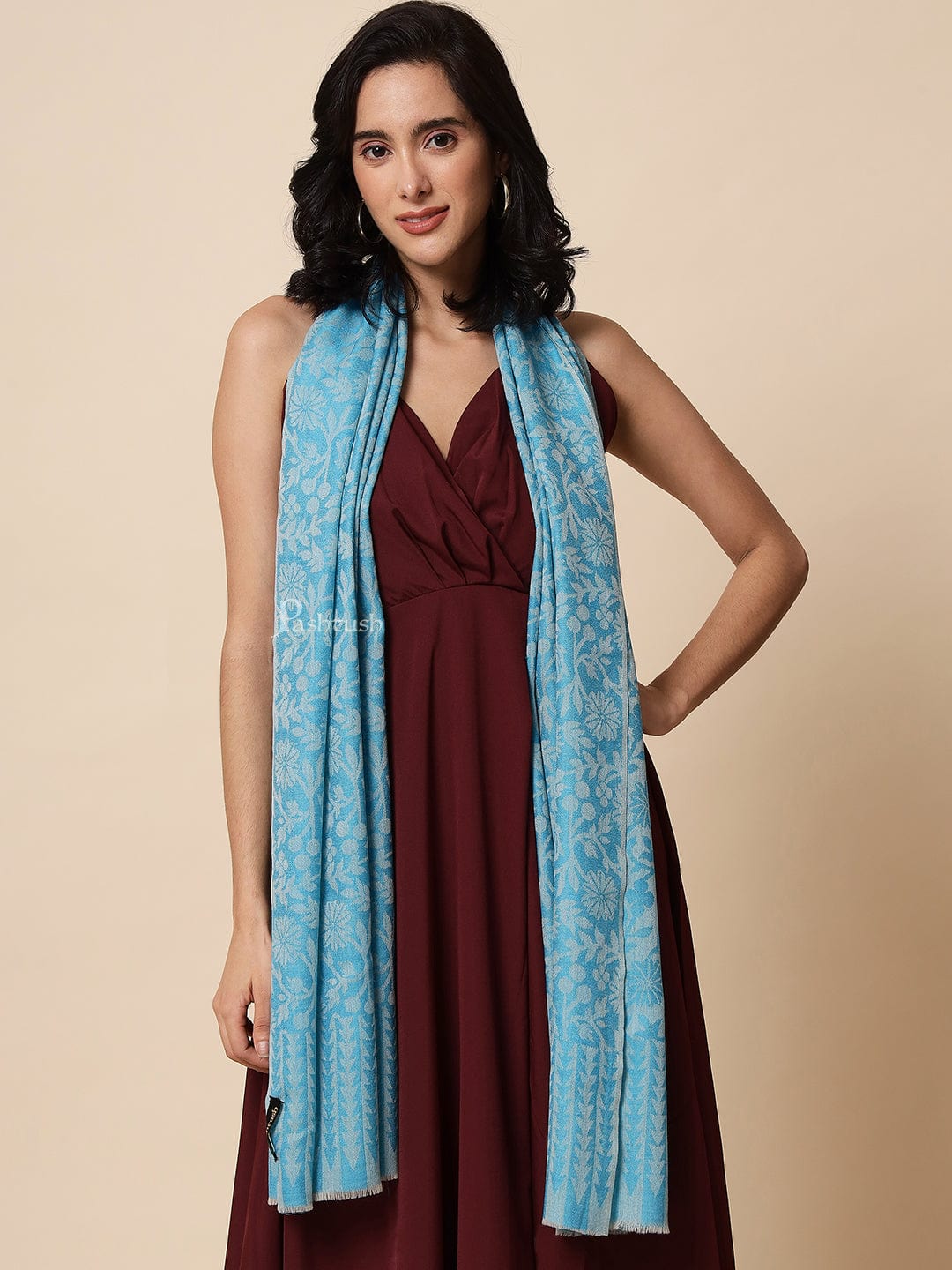 Pashtush India Womens Stoles and Scarves Scarf Pashtush Women&