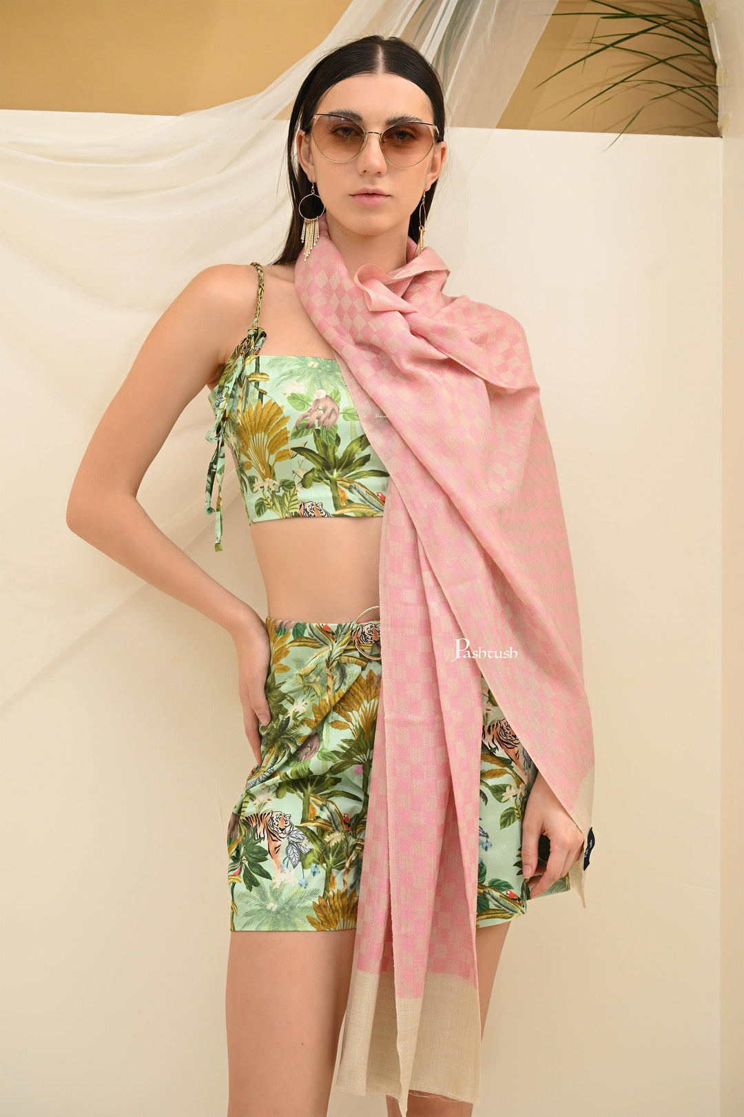 Pashtush India Womens Stoles and Scarves Scarf Pashtush Women&