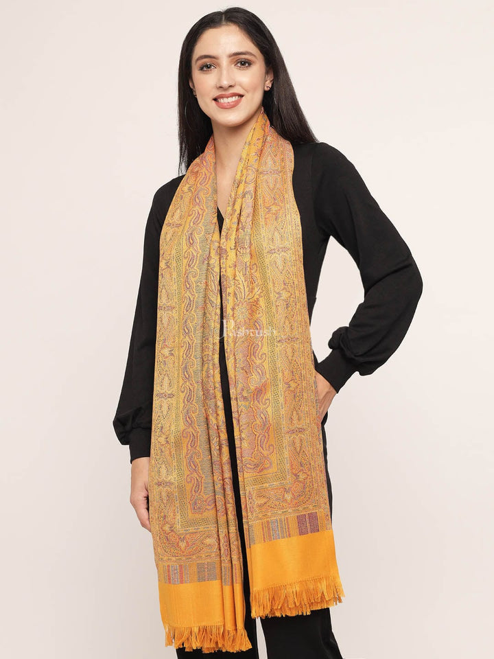 Pashtush India Womens Shawls Pashtush Women'S Jamawar Shawl