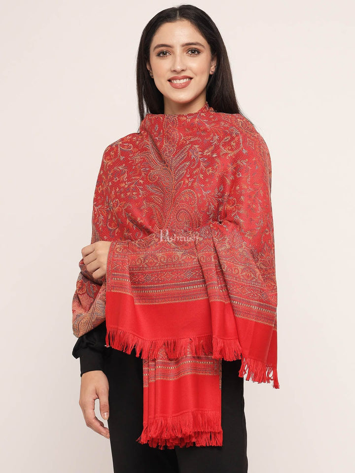 Pashtush India Womens Shawls Pashtush Women'S Jamawar Shawl