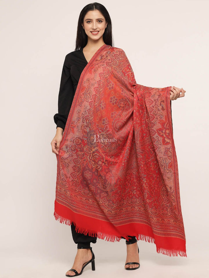 Pashtush India Womens Shawls Pashtush Women'S Jamawar Shawl