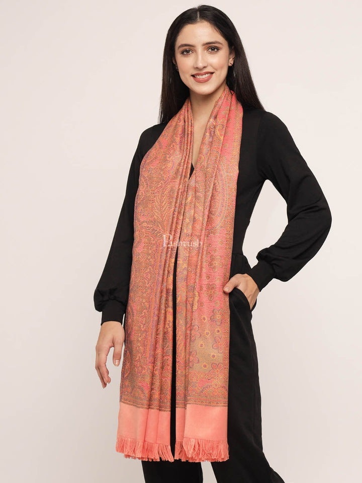 Pashtush India Womens Shawls Pashtush Women's Jamawar Shawl