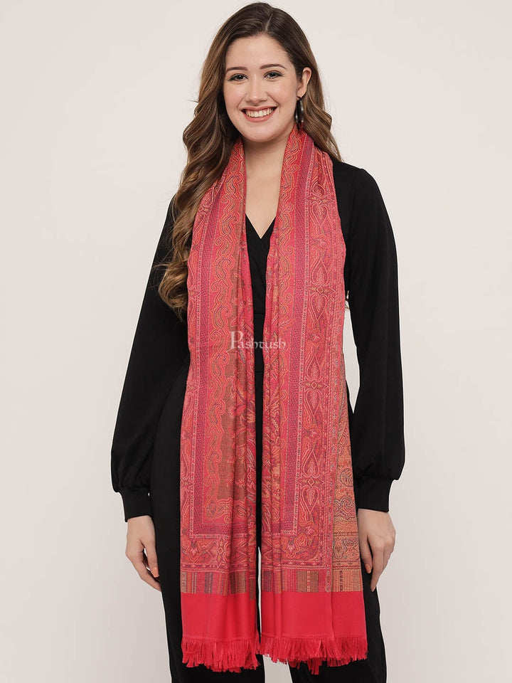 Pashtush India Womens Shawls Pashtush Women'S Jamawar Shawl