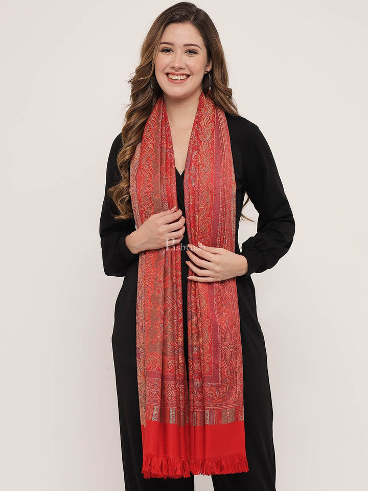 Pashtush India Womens Shawls Pashtush Women'S Jamawar Shawl