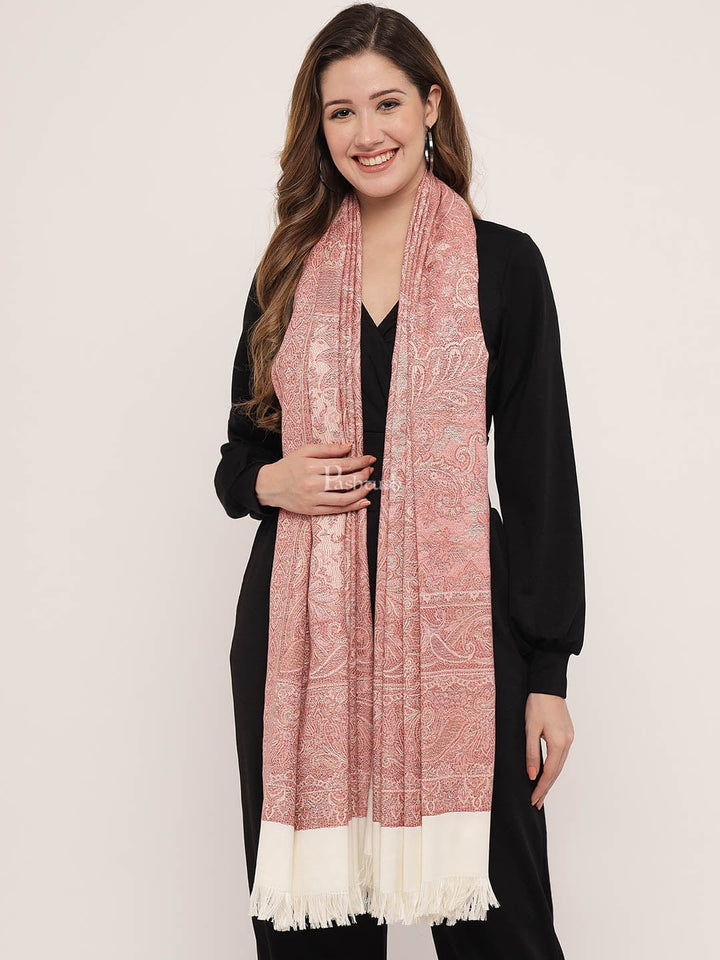 Pashtush India Womens Shawls Pashtush Women'S Jamawar Shawl