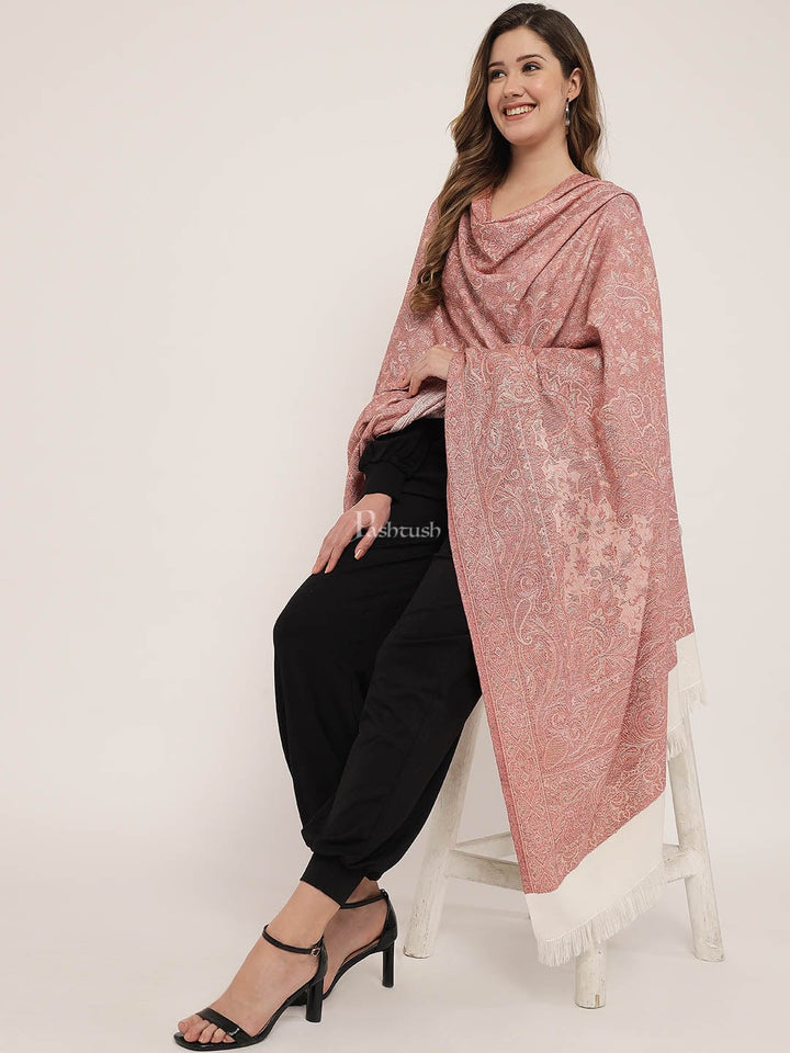 Pashtush India Womens Shawls Pashtush Women'S Jamawar Shawl
