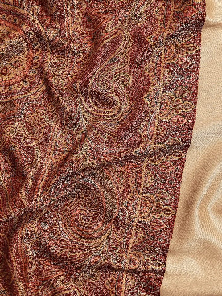 Pashtush India Womens Shawls Pashtush Women'S Jamawar Shawl