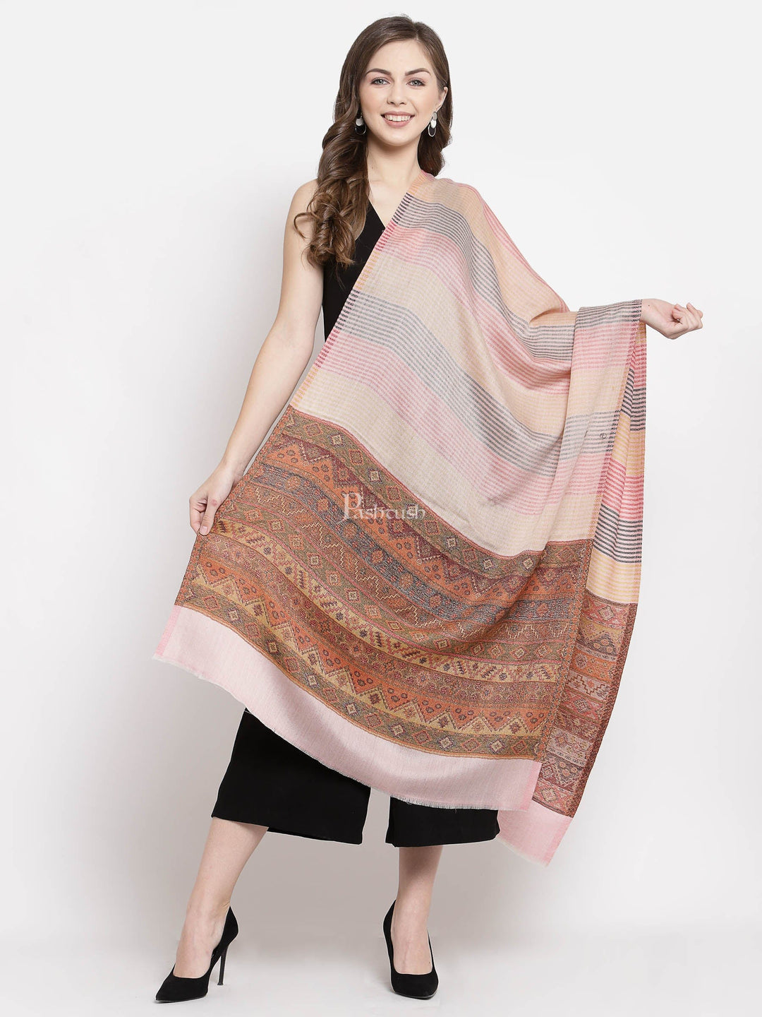 Pashtush India Womens Stoles and Scarves Scarf Pashtush Women&