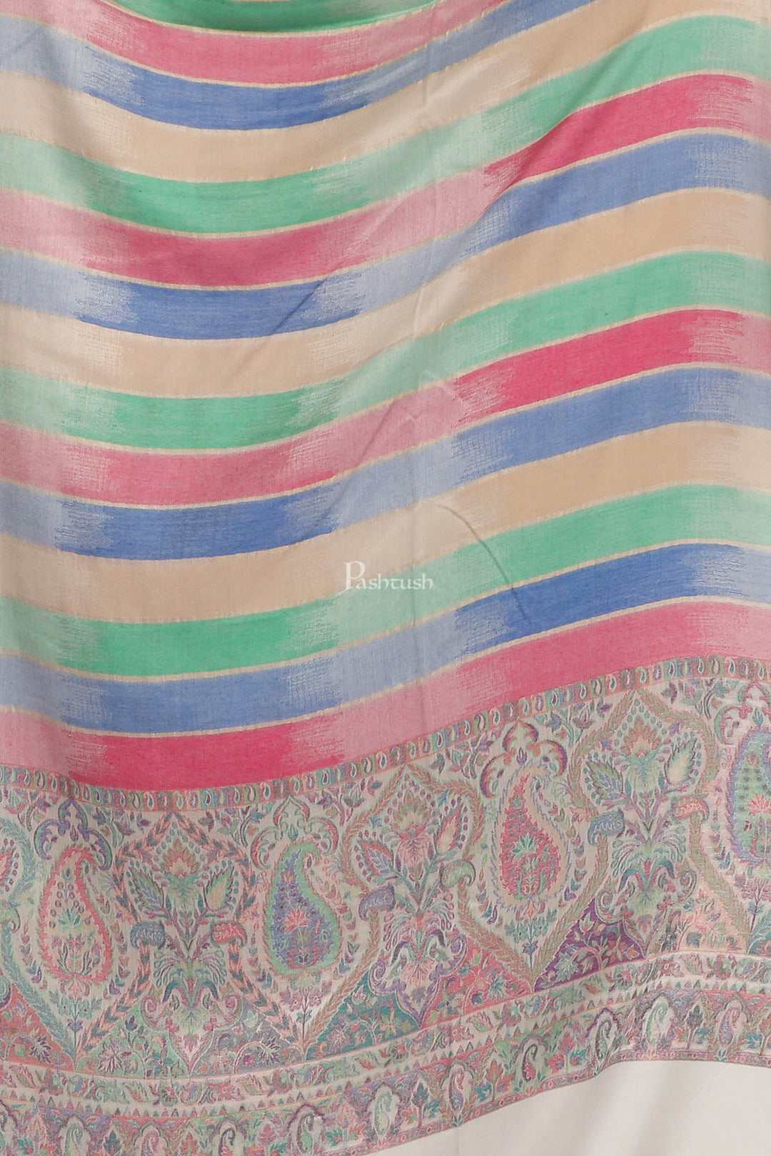 Pashtush India Womens Stoles and Scarves Scarf Pashtush Women'S Scarf, Soft Bamboo Stole, Multicoloured