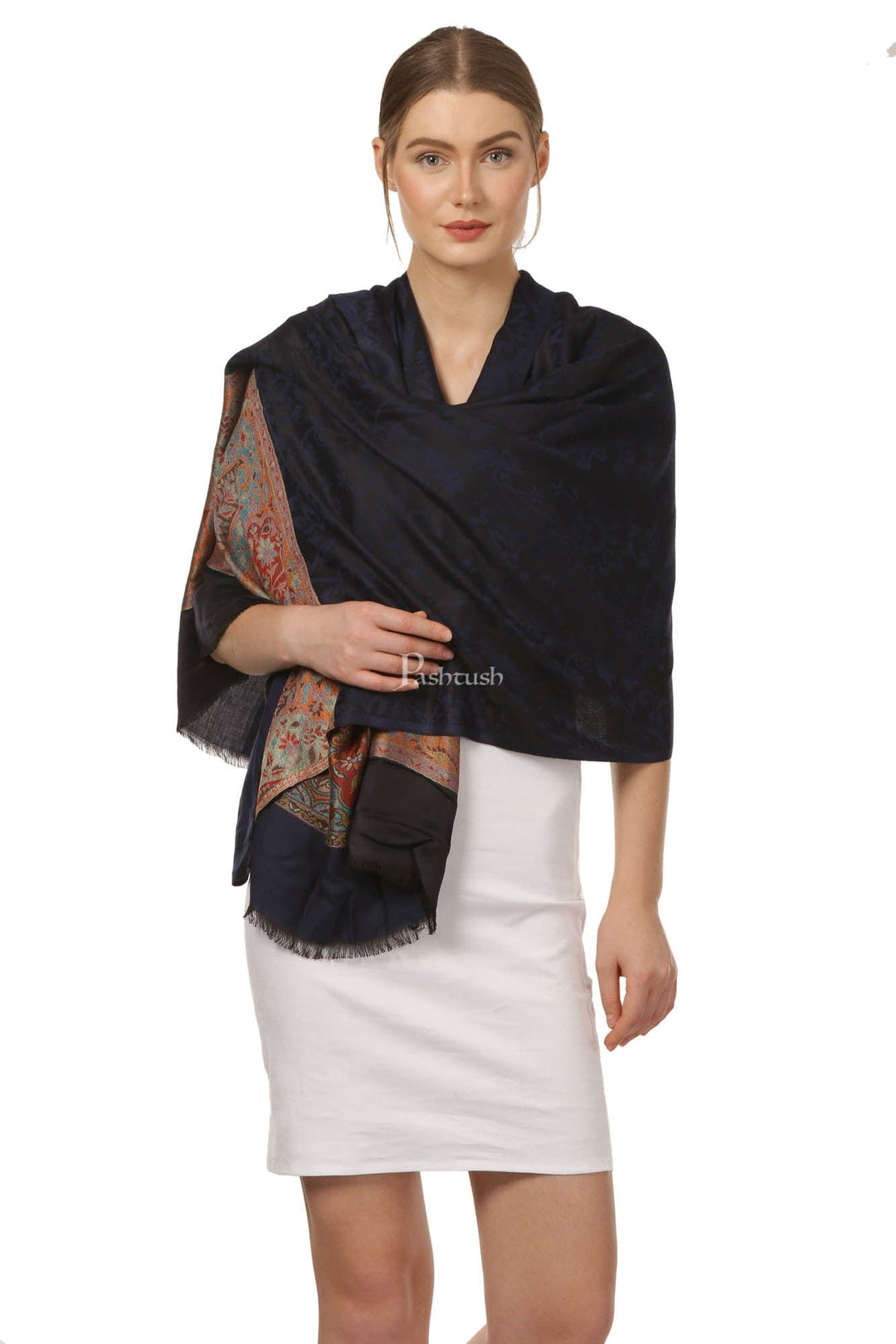 Pashtush India Womens Stoles and Scarves Scarf Pashtush Women&