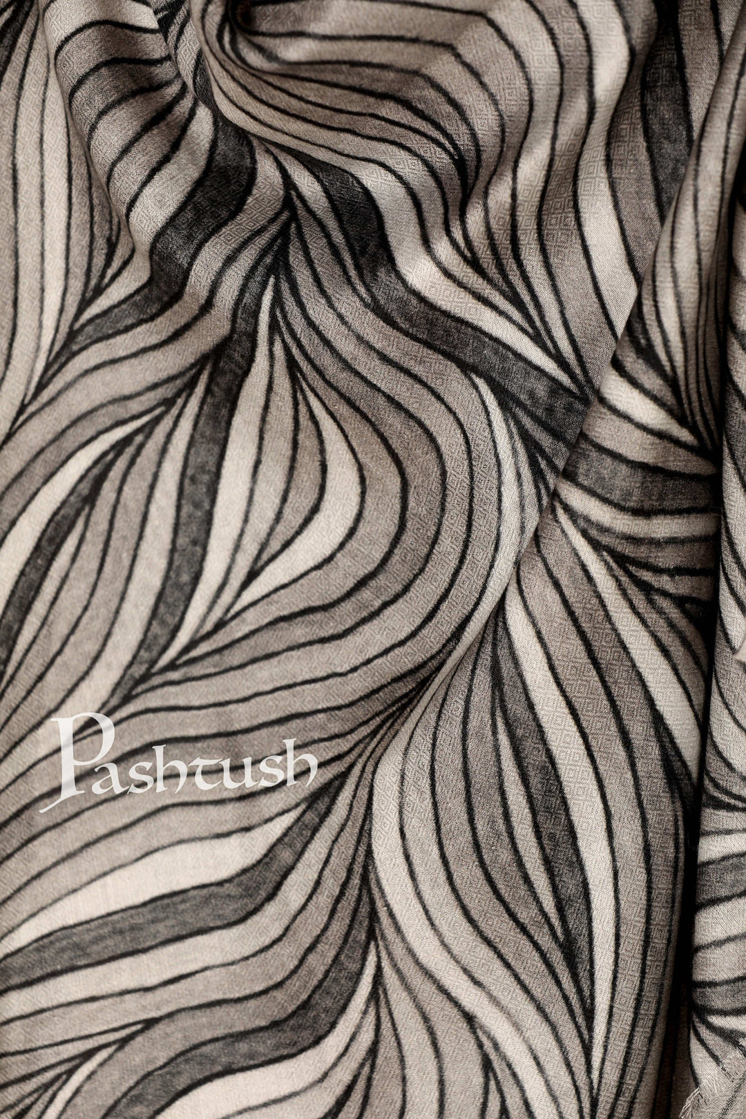 Pashtush India 70x200 Pashtush Women's Soft Bamboo Scarf, Casual, Printed Scarf, Extra Soft