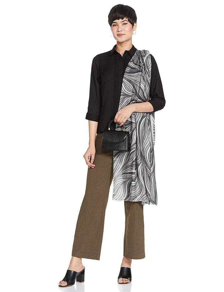 Pashtush India 70x200 Pashtush Women's Soft Bamboo Scarf, Casual, Printed Scarf, Extra Soft