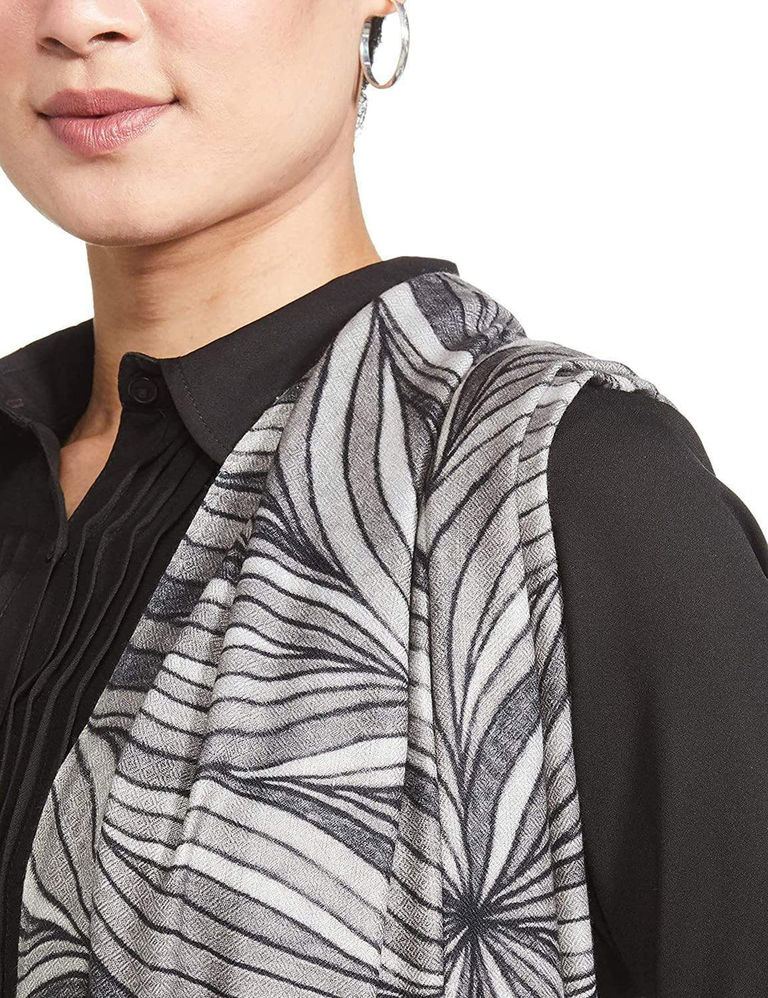 Pashtush India 70x200 Pashtush Women's Soft Bamboo Scarf, Casual, Printed Scarf, Extra Soft