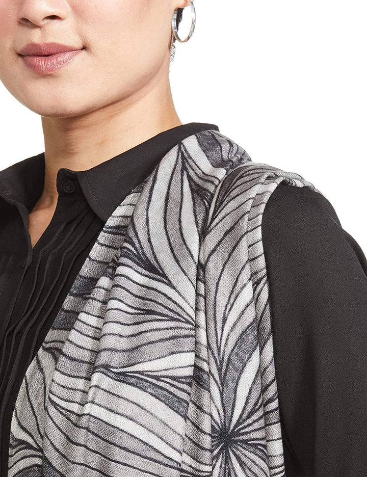 Pashtush India 70x200 Pashtush Women's Soft Bamboo Scarf, Casual, Printed Scarf, Extra Soft